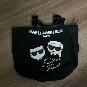 Karl Lagerfeld tote